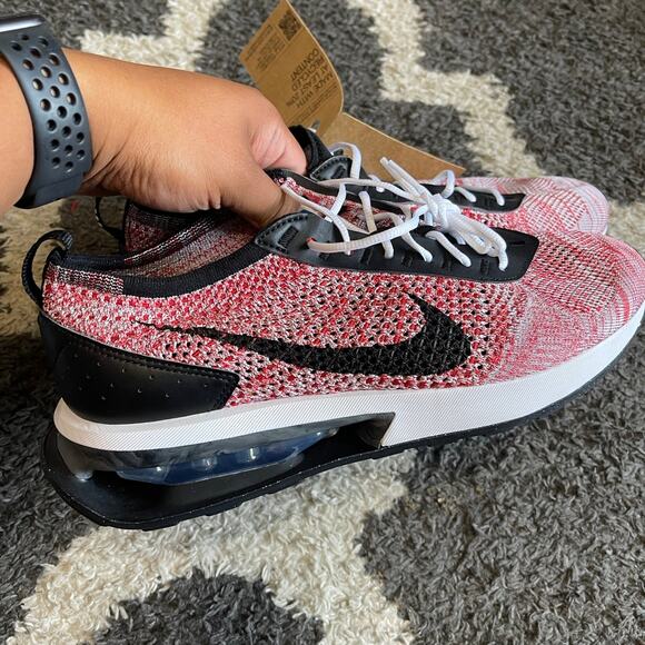 Nike Men's Air Max Flyknit University Red FD2764-600 Size 10 - Picture 2 of 6